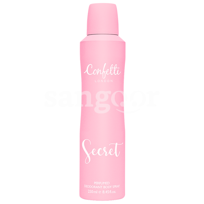 CONFETTI LONDON DEODORANT 250ML SECRET CONFETTI-LONDON-DEODORANT-250ML-SECRET.png Prix Tunisie