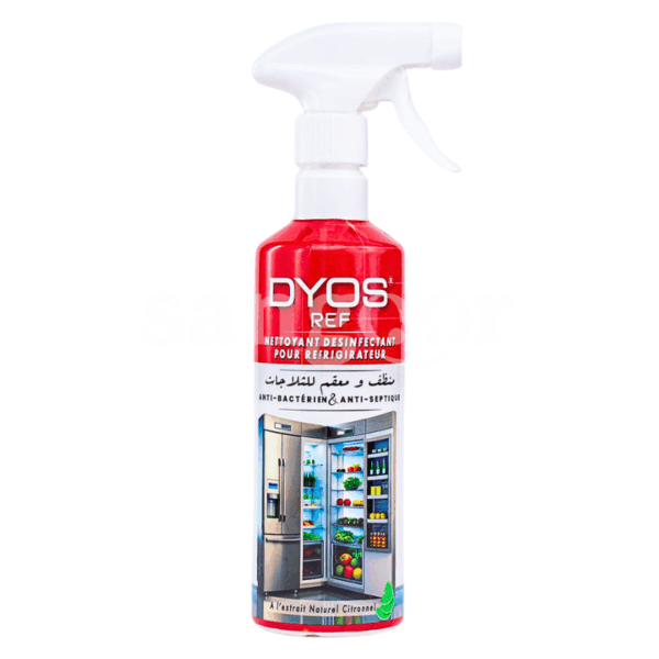 DYOS-NETTOYANT-DESINFECTANT-500ML-REFRIGIRATEUR.png. Prix Tunisie