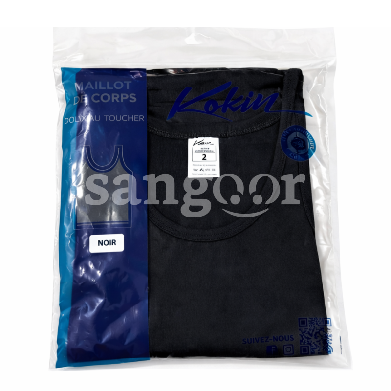 KOKIN TRICOT DE CORPS HOMME NOIR S KOKIN-TRICOT-DE-CORPS-HOMME-NOIR-S.png Prix Tunisie