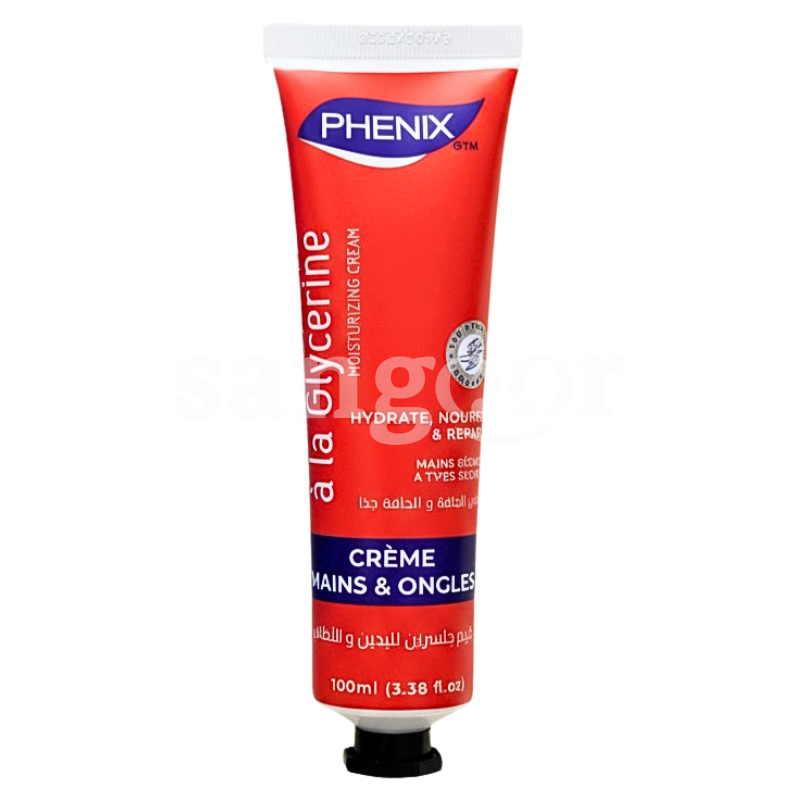PHENIX CREME MAINS ET ONGLES 100ML A LA GLYCERINE PHENIX-CREME-MAINS-ET-ONGLES-100ML-A-LA-GLYCERINE.png.Prix Tunisie