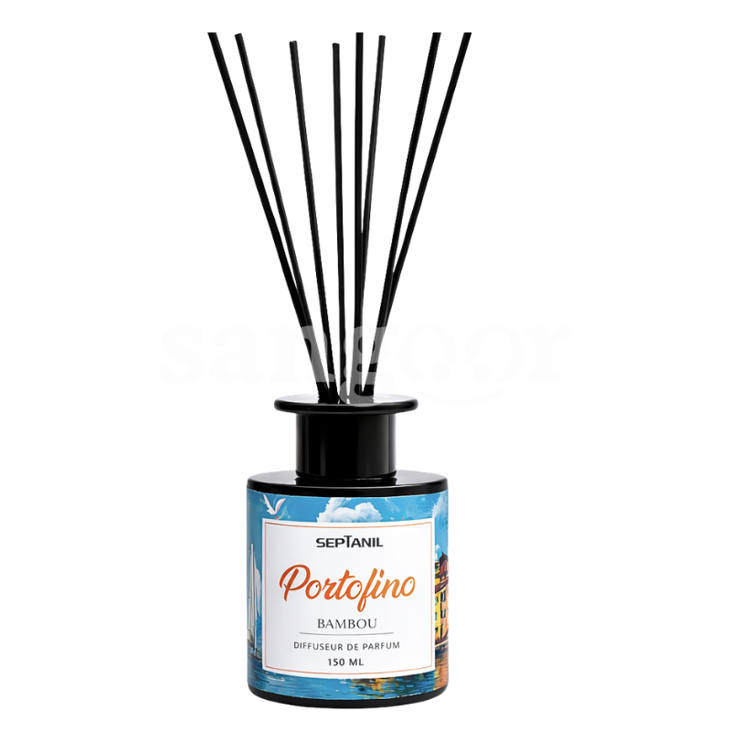 SEPTANIL DIFFUSEUR DE PARFUM BAMBOU 150ML PORTOFINO SEPTANIL-DIFFUSEUR-DE-PARFUM-BAMBOU-150ML-PORTOFINO.png Prix Tunisie