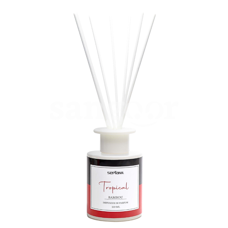 SEPTANIL DIFFUSEUR DE PARFUM BAMBOU 150ML TROPICAL SEPTANIL-DIFFUSEUR-DE-PARFUM-BAMBOU-150ML-TROPICAL.png Prix Tunisie