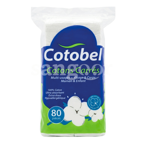 COTOBEL-DISQUES-DEMAQUILLANT-CARRES-80PCS.png Prix Tunisie
