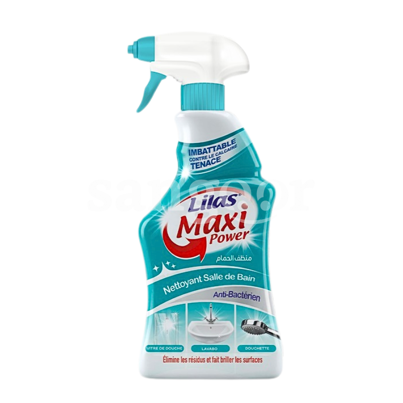 LILAS NETTOYANT SALLE DE BAIN 450ML ANTI BACTERIEN LILAS-NETTOYANT-SALLE-DE-BAIN-450ML-ANTI-BACTERIEN.png Prix Tunisie