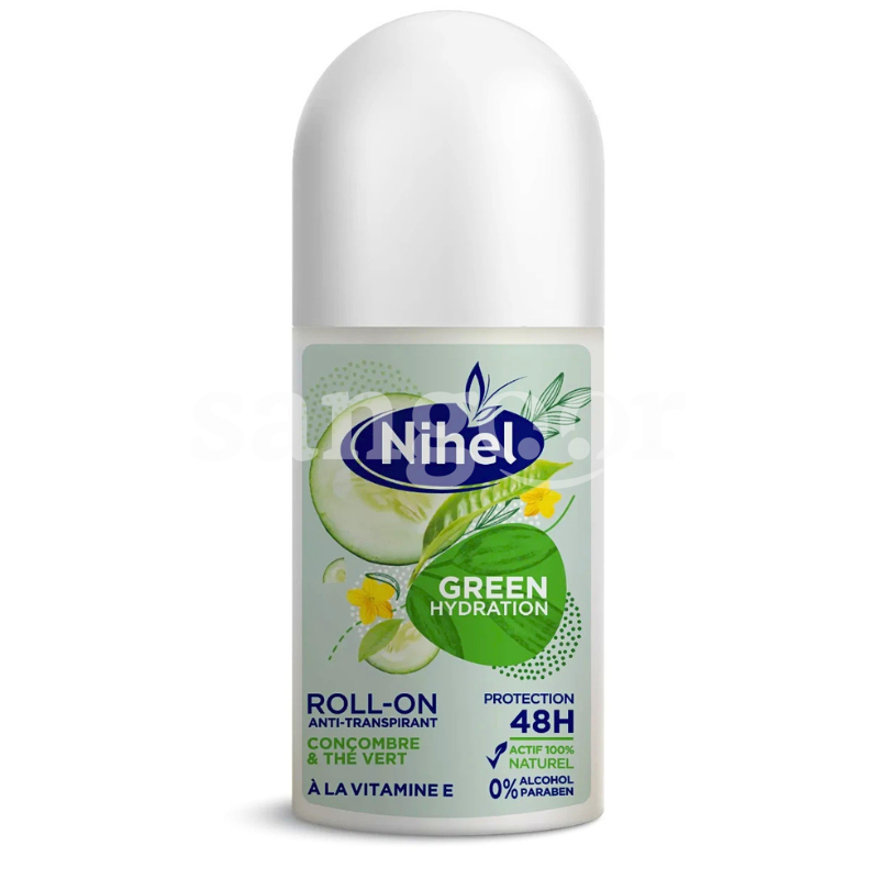 NIHEL ROLL ON 50ML GREEN HYDRATION NIHEL-ROLL-ON-50ML-GREEN-HYDRATION.png Prix Tunisie