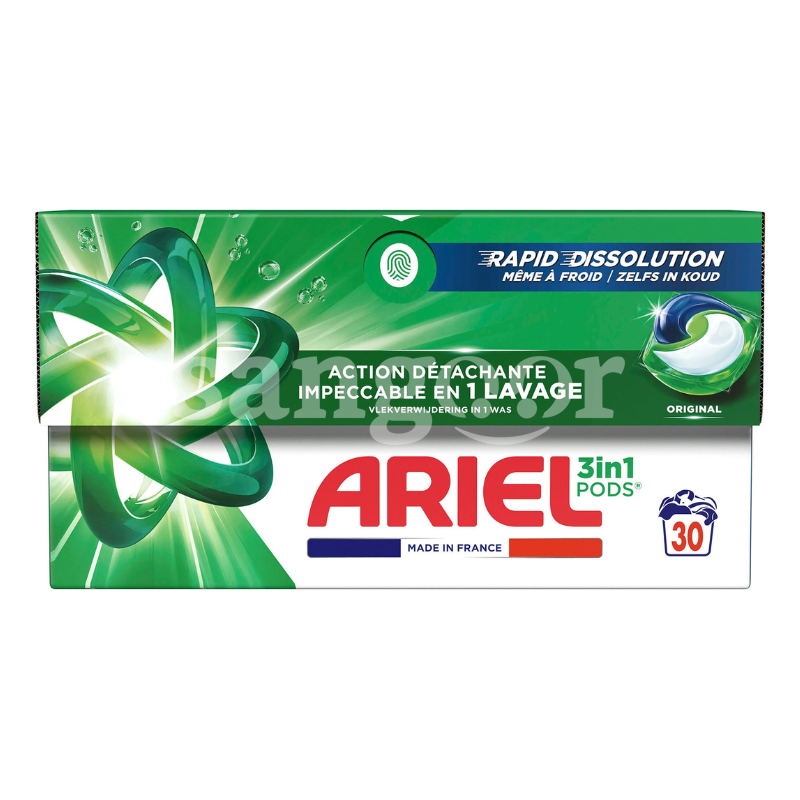 ARIEL CAPSULES 30 LAVAGES ORIGINAL 3IN1 ARIEL CAPSULES 30 LAVAGES ORIGINAL 3IN1 Prix Tunisie