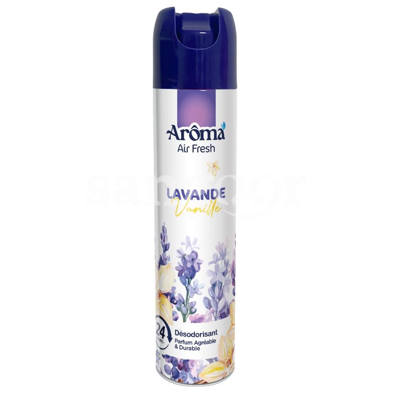 AROMA AIR FRESH 300ML LAVANDE VANILLE AROMA AIR FRESH 300ML LAVANDE VANILLE Prix Tunisie