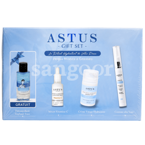 ASTUS COFFRET SOIN VISAGE 4PCS PEAUX MIXTES A GRASSES Prix Tunisie