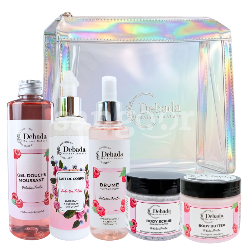 DEBADA TROUSSE SEDUCTION FRUITEE 5PCS DEBADA TROUSSE SEDUCTION FRUITEE 5PCS Prix Tunisie