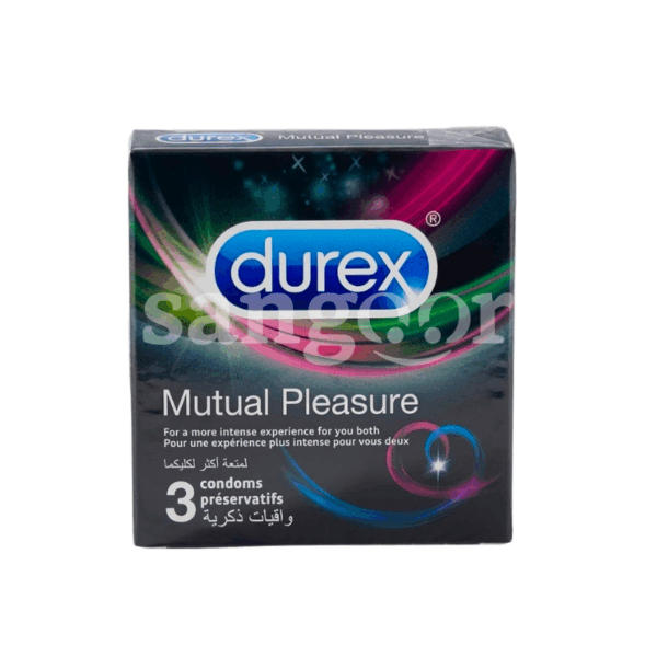DUREX MUTUAL PLEASURE 3PCS Prix Tunisie