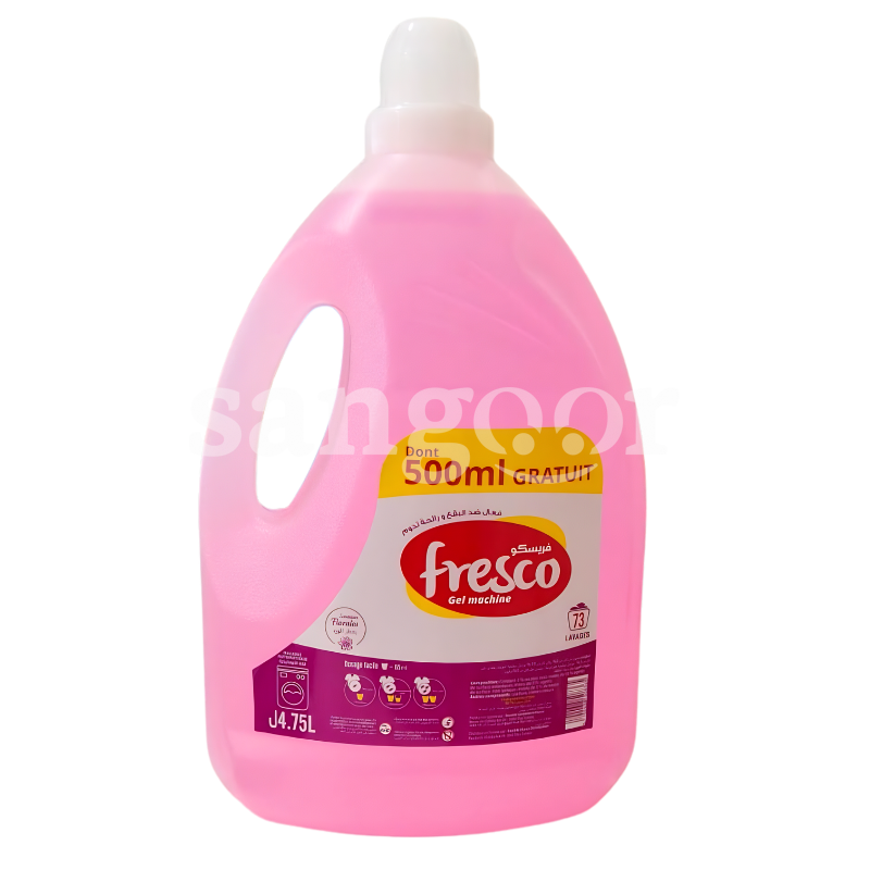 FRESCO GEL MACHINE 4.75L FLORALES FRESCO GEL MACHINE 4.75L FLORALES Prix Tunisie
