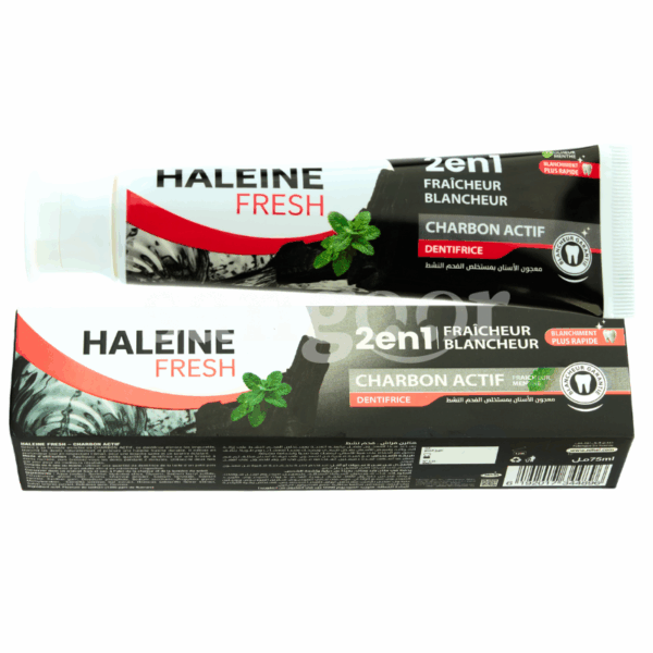 HALEINE CHARBON DENTIFRICE 75 ML ACTIF Prix Tunisie