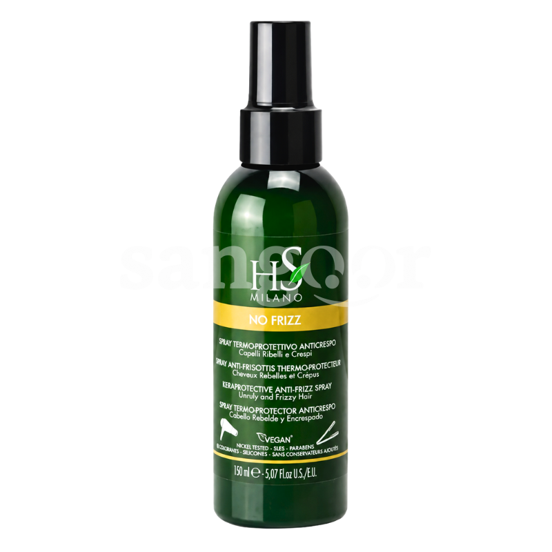 HS MILANO TERMOPROTECTEUR 150ML NO FRIZZ HS MILANO TERMOPROTECTEUR 150ML NO FRIZZ Prix Tunisie