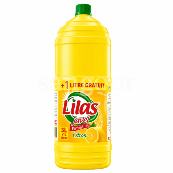 LILAS JAVEL PARFUME 3L +1L GRATUIT CITRON Prix Tunisie