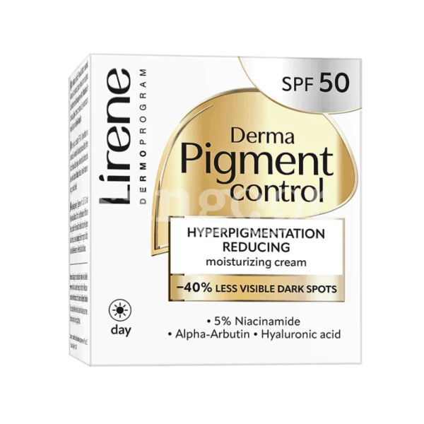 LIRENE-CREME-HYDRATANTE-50ML-DERMA-PIGMENT-JOUR-SPF-50-2.png Prix Tunisie