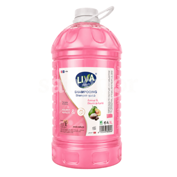 LIVA SHAMPOING 5L AVOCAT KARITE Prix Tunisie