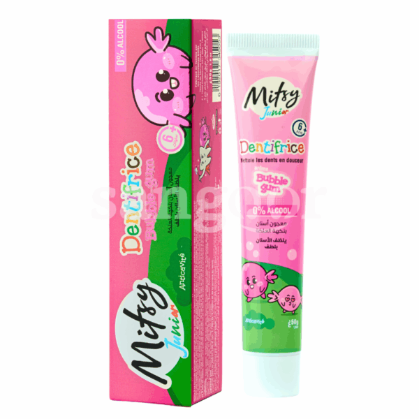 MITSY JUNIOR DENTIFRICE 50ML BUBBLE GUM Prix Tunisie