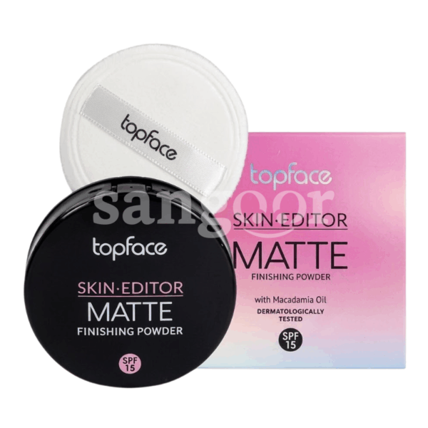 TOPFACE FOND DE TEINT POUDRE MATTE SKIN EDITOR N004 Prix Tunisie