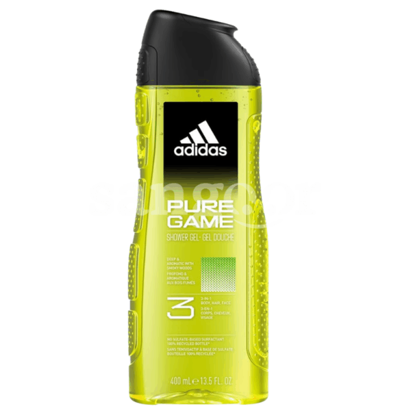 ADIDAS GEL DOUCHE 400ML PURE GAME Prix Tunisie