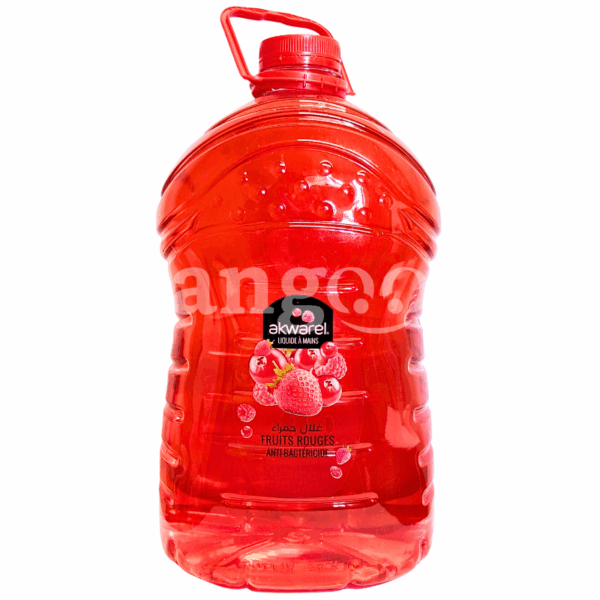AKWAREL SAVON LIQUIDE 5L FRUITS ROUGES Prix Tunisie
