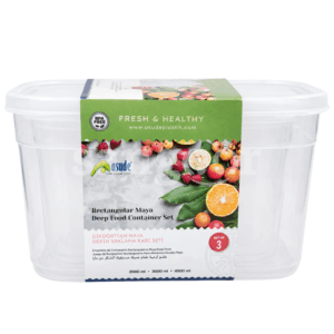 ASUDE BOITES ALIMENTAIRES RECTANGULAIRES 3PCS MAYA DEEP Prix Tunisie