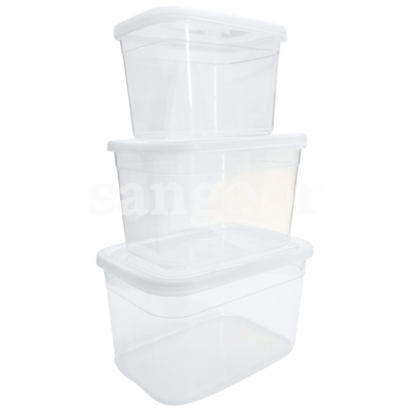 ASUDE BOITES ALIMENTAIRES RECTANGULAIRES 3PCS MAYA DEEP Prix Tunisie