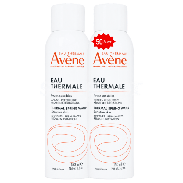 AVENE EAU THERMALE 50ML +MOITIE PRIX SUR LE 2EME Prix Tunisie