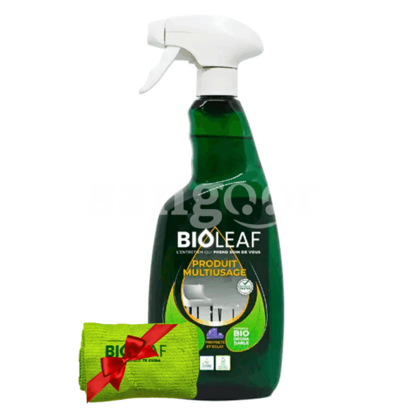 BIOLEAF MULTI USAGE 750ML PROPRETE ET ECLAT +CHIFFON GRATUIT Prix Tunisie