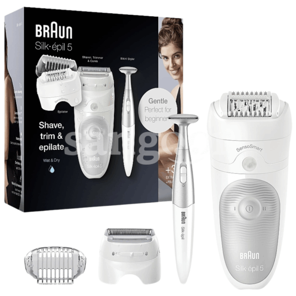 BRAUN EPILATEUR SILK EPIL5 SES5-805 Prix Tunisie