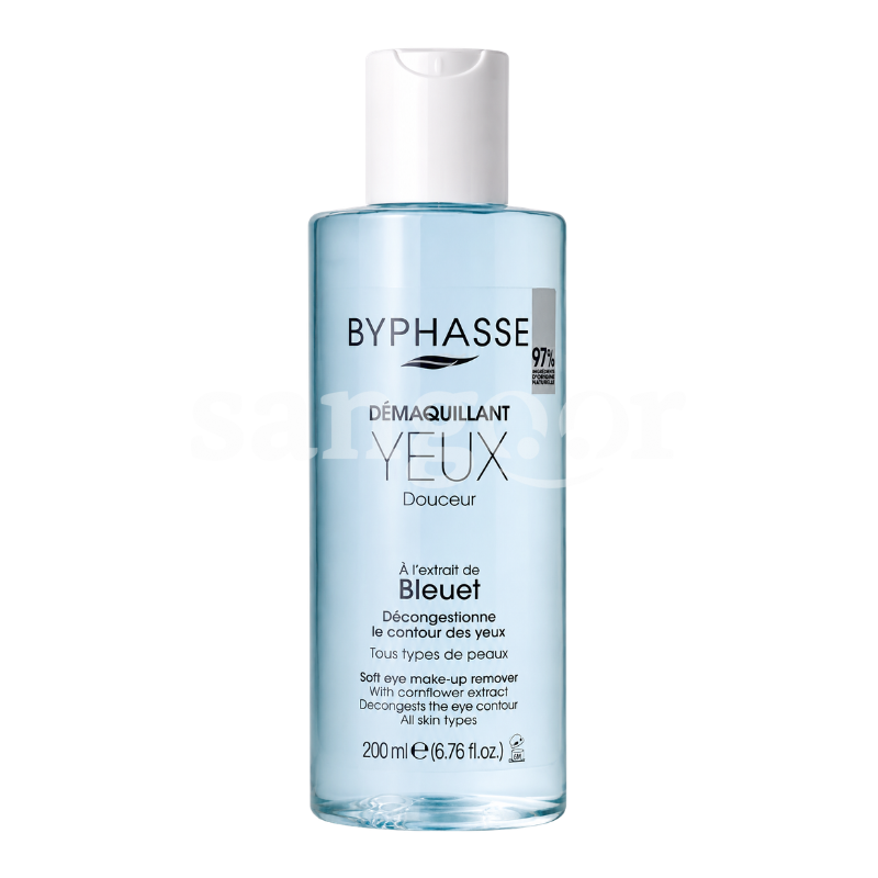 BYPHASSE DEMAQUILLANT YEUX 200ML BLEUET BYPHASSE DEMAQUILLANT YEUX 200ML BLEUET Prix Tunisie