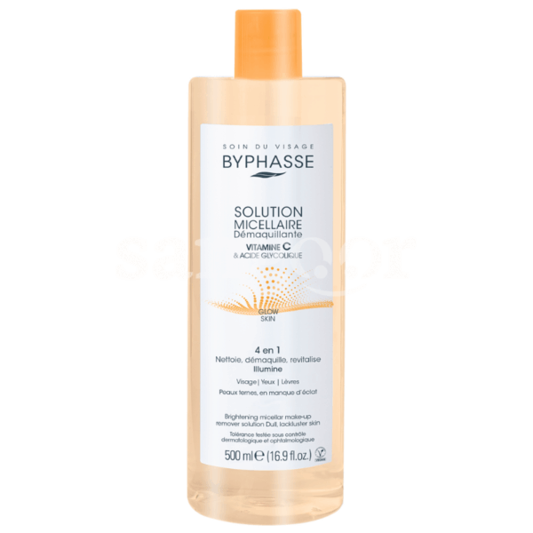 BYPHASSE EAU MICELLAIRE 500ML VITAMIN C Prix Tunisie