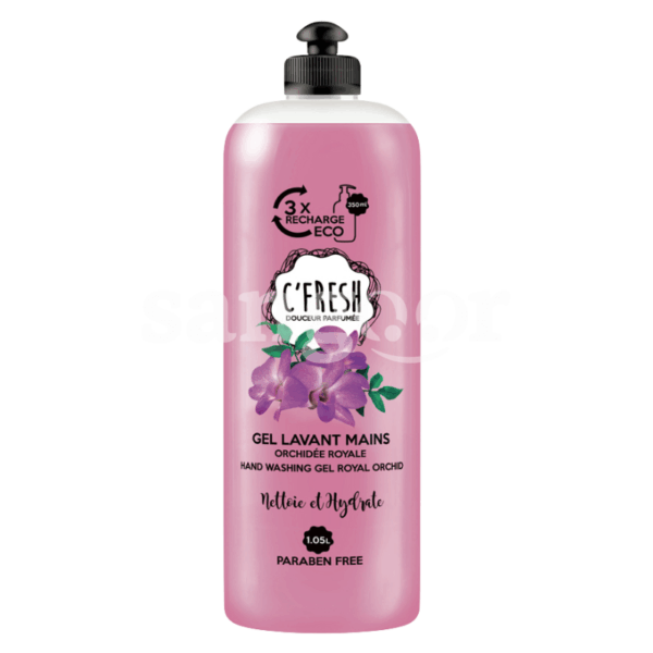 C FRESH SAVON LIQUIDE 1050ML ORCHIDEE ROYALE Prix Tunisie