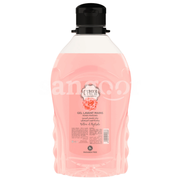 C FRESH SAVON LIQUIDE 3L ROSES FRAICHES Prix Tunisie