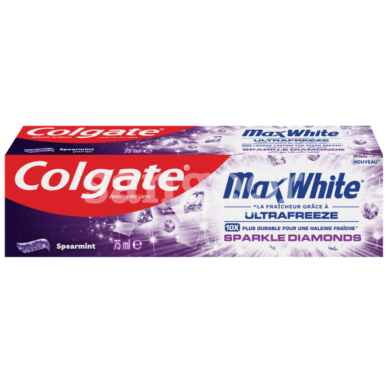 COLGATE DENTIFRICE 75ML MAXWHITE SPARKLING COLGATE-DENTIFRICE-75ML-MAXWHITE-SPARKLING-1.png Prix Tunisie