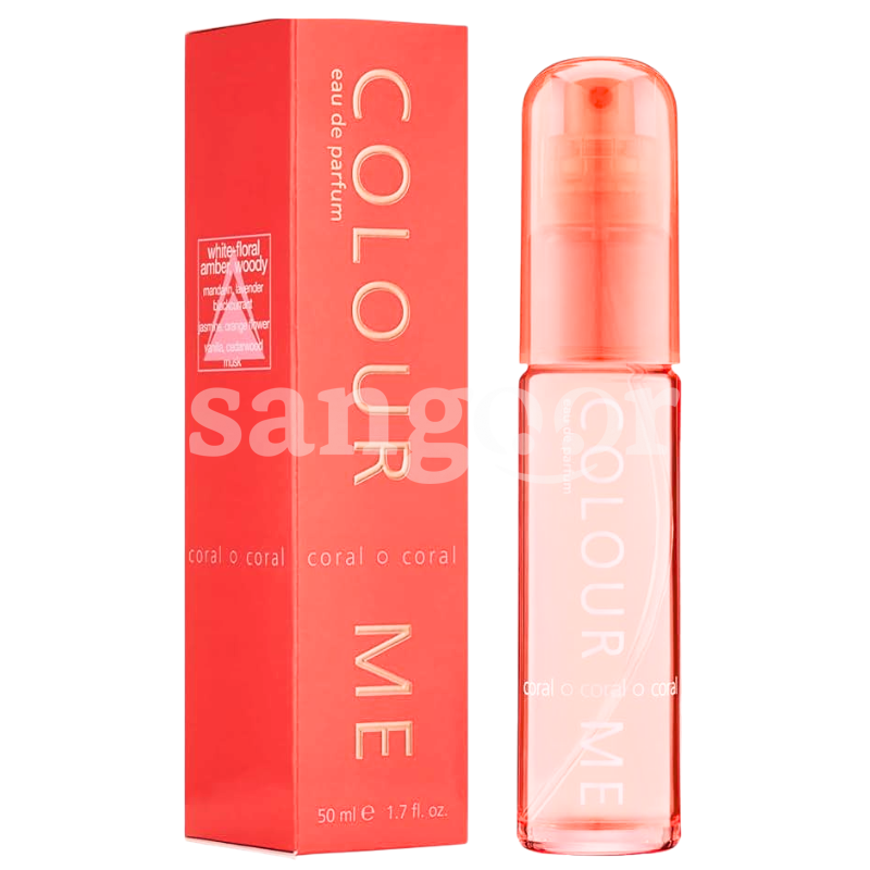 COLOUR ME EAU DE PARFUM 50ML WOMEN CORAL COLOUR ME EAU DE PARFUM 50ML WOMEN CORAL Prix Tunisie