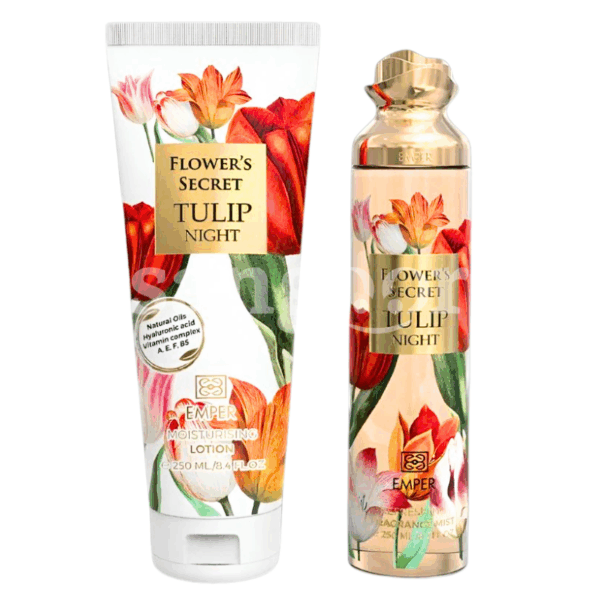 EMPER COFFRET BODY MIST+LOTION 250ML TULIP NIGHT Prix Tunisie