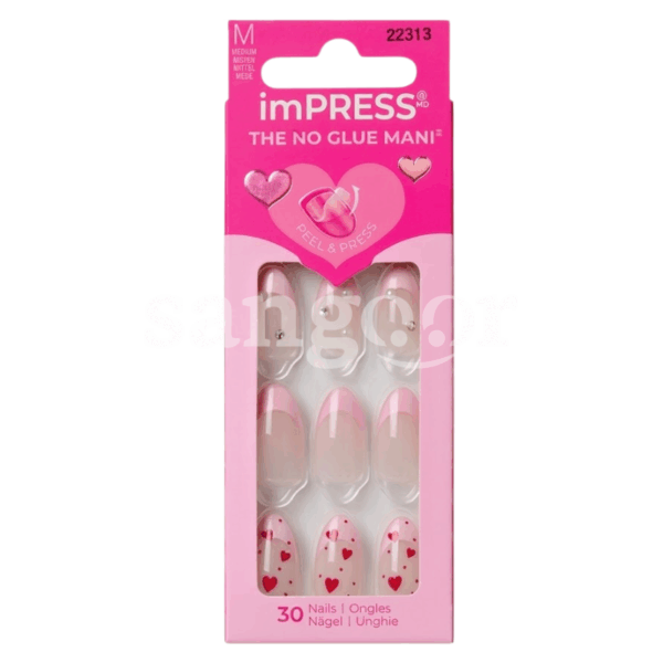 KISS FAUX ONGLES IMPRESS 30PCS STILL THE ONE Prix Tunisie