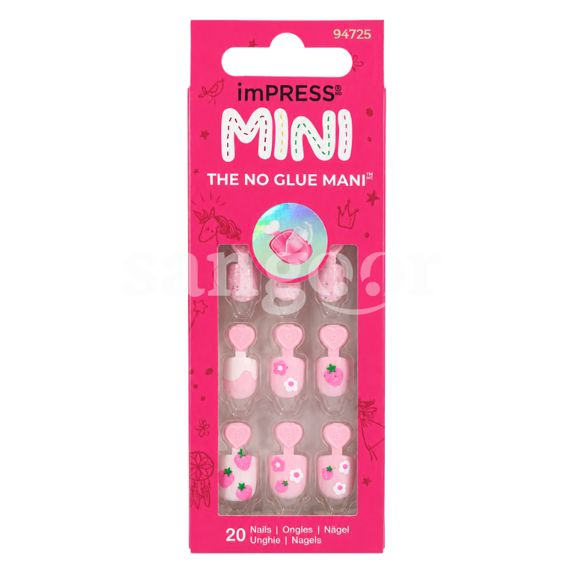 KISS FAUX ONGLES KIDS 20PCS BERRY CUTE KISS FAUX ONGLES KIDS 20PCS BERRY CUTE Prix Tunisie