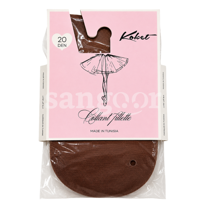 KOKET COLLANT ENFANT 20DEN T2-4 MARRON KOKET COLLANT ENFANT 20DEN T2-4 MARRON Prix Tunisie
