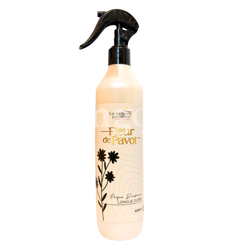 LA MAISON PARAFFINE PARFUM D AMBIANCE 400ML FLEUR DE PAVOT LA MAISON PARAFFINE PARFUM D AMBIANCE 400ML FLEUR DE PAVOT Prix Tunisie