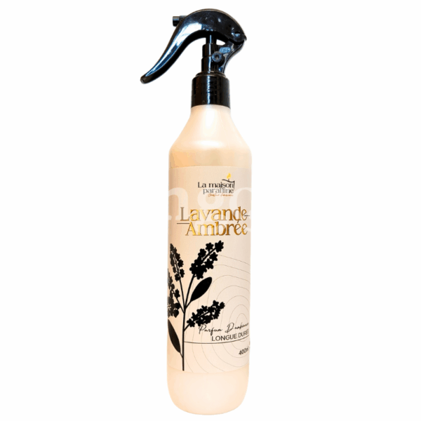 LA MAISON PARAFFINE PARFUM D AMBIANCE 400ML LAVANDE AMBREE Prix Tunisie