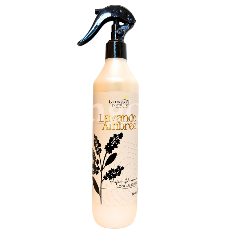 LA MAISON PARAFFINE PARFUM D AMBIANCE 400ML LAVANDE AMBREE LA MAISON PARAFFINE PARFUM D AMBIANCE 400ML LAVANDE AMBREE Prix Tunisie