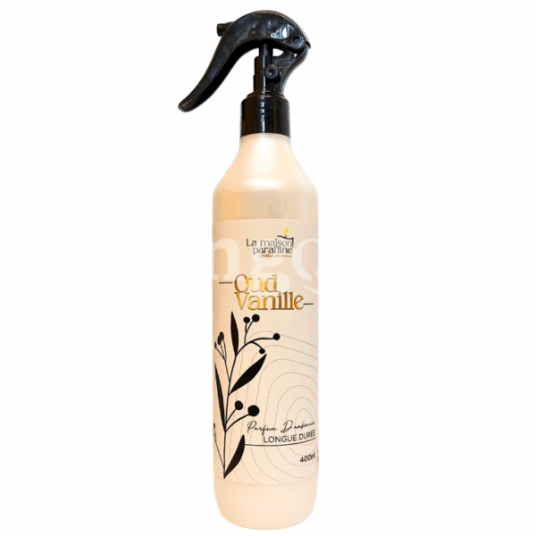 LA MAISON PARAFFINE PARFUM D AMBIANCE 400ML OUD VANILLE Prix Tunisie