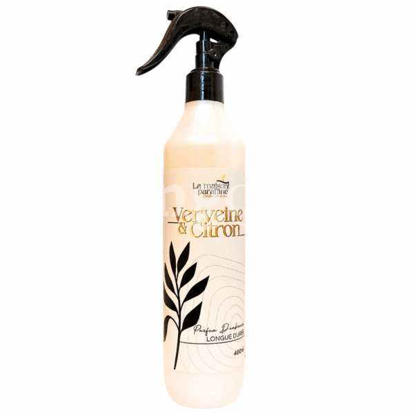 LA MAISON PARAFFINE PARFUM D AMBIANCE 400ML VERVEINE ET CITRON Prix Tunisie