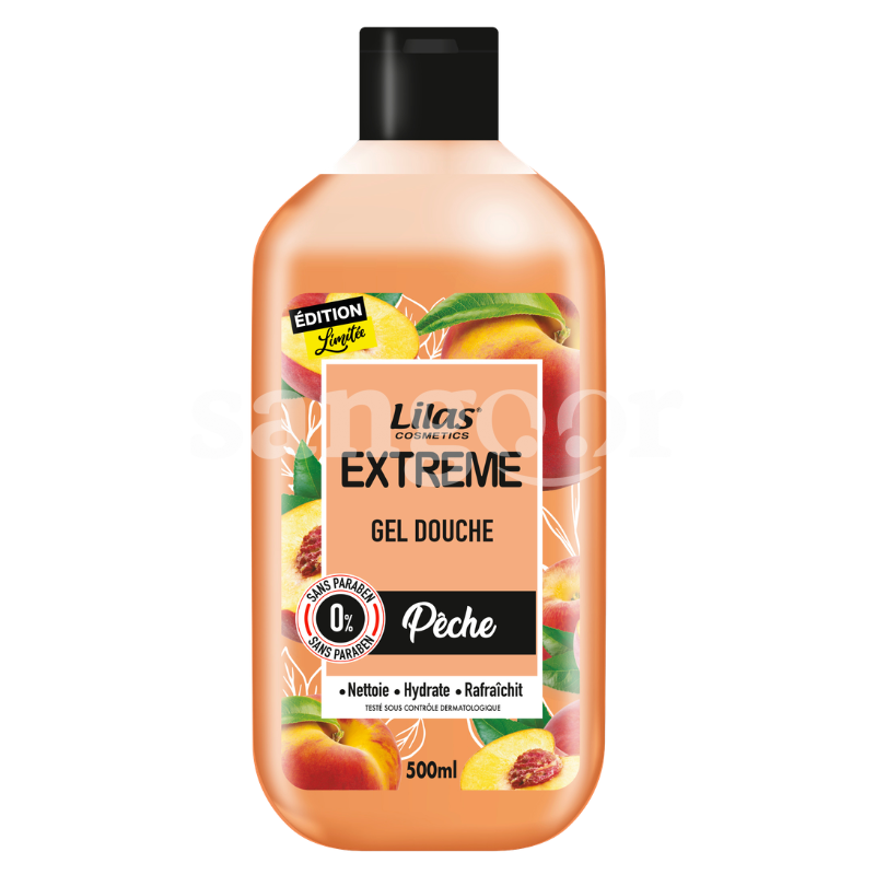 LILAS GEL DOUCHE 500ML EXTREME PECHE LILAS GEL DOUCHE 500ML EXTREME PECHE Prix Tunisie