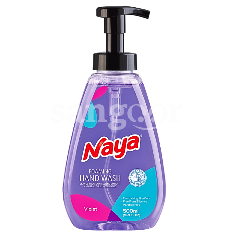 NAYA SAVON LIQUIDE MOUSSE 500ML VIOLET NAYA SAVON LIQUIDE MOUSSE 500ML VIOLET Prix Tunisie