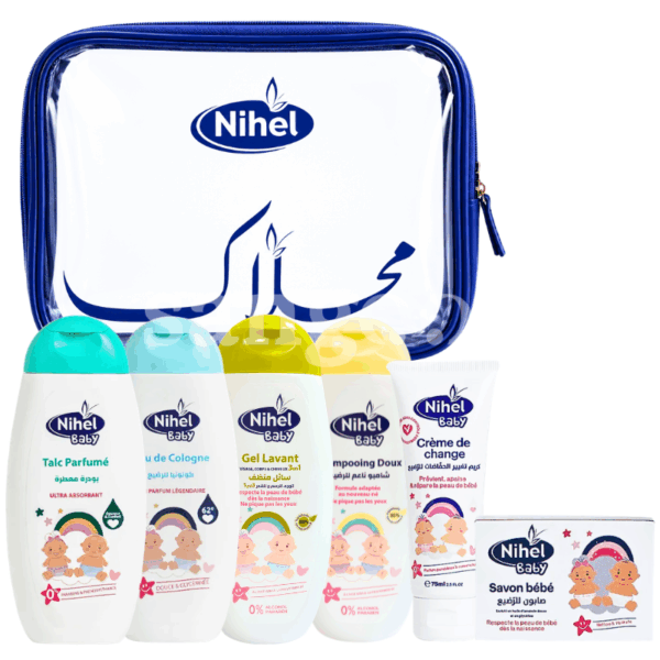 NIHEL TROUSSE BEBE 6PCS BLEU Prix Tunisie