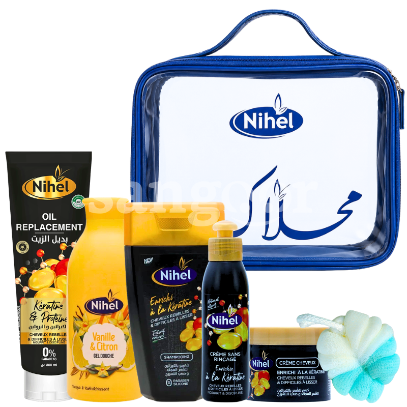NIHEL TROUSSE MAHLEK 6PCS KERATINE NIHEL TROUSSE MAHLEK 6PCS KERATINE Prix Tunisie