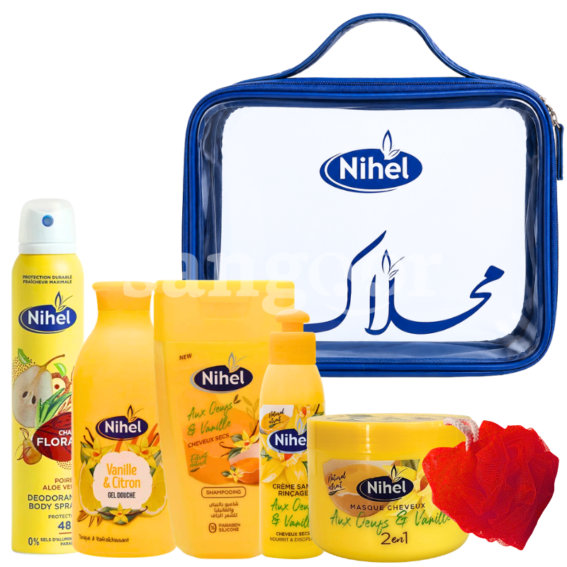 NIHEL TROUSSE MAHLEK 6PCS VANILLE NIHEL TROUSSE MAHLEK 6PCS VANILLE Prix Tunisie