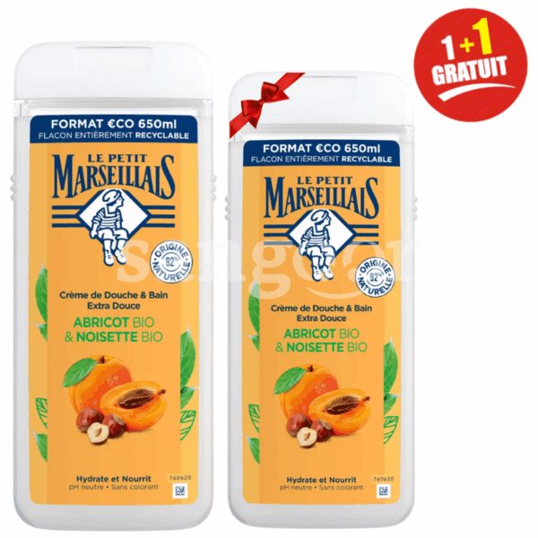 PACK-LE-PETIT-MARSEILLAIS-GEL-DOUCHE-650ML-ABRICOT-NOISETTE-1GRATUIT.png Prix Tunisie